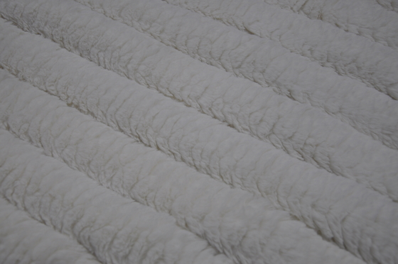Faux-Kaninchen-Plüsch-Polyester 100% 150cm CW oder justierbares