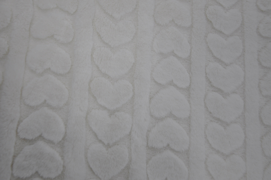 Faux-Kaninchen-Plüsch-Polyester 100% 150cm CW oder justierbares