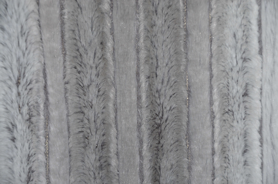 Drucknachahmungs-Kaninchen-Pelz-Polyester 100% 150cm CW oder justierbares