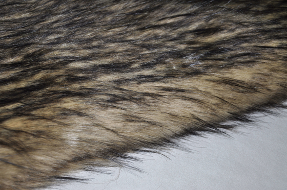 Fester Faux-langer Haar-Plüsch 150cm Fox-Pelz, 100%AC oder gemischt mit Mac