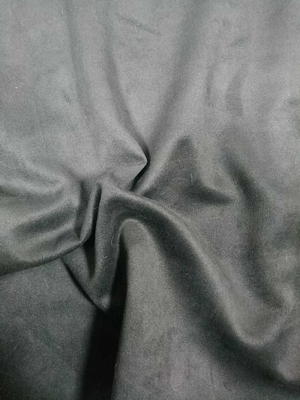 Schwarze einseitige Wildsuede 300 gm