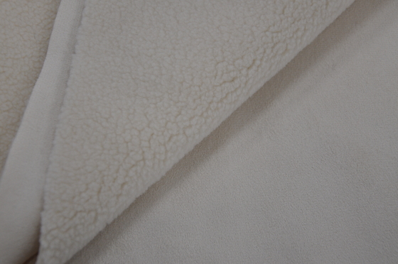 GEBUNDENES GEWEBE, PELZ: FESTES SHERPA-VELOURSLEDER: BESCHICHTENDES VELOURSLEDER 100%P