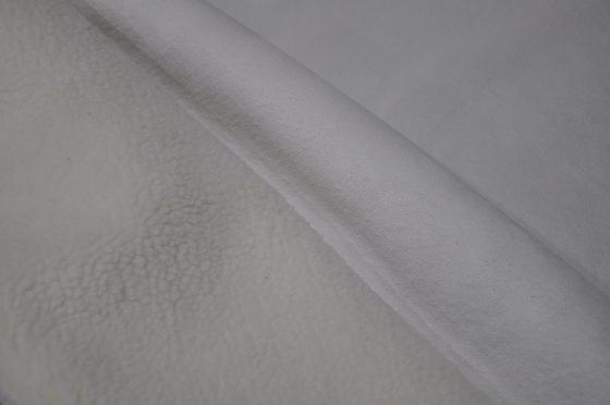 Normallack weißer schwarzer roter gelber Gray Thermoplastic Fleece Fabric Wrinkle beständig