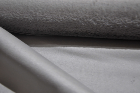 Muster-Kaninchen-Haar-Veloursleder-festes Veloursleder-verbundene Vlies-Gewebe des Druck-500gsm