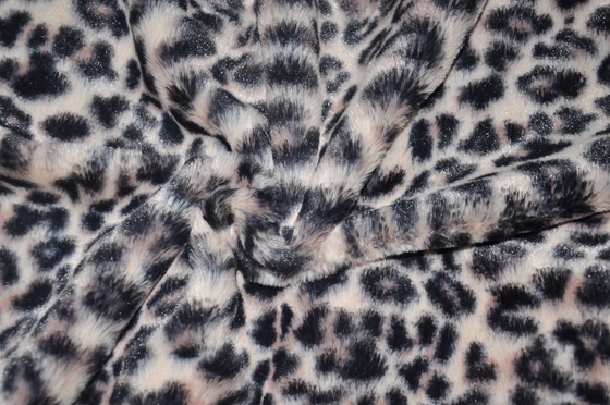 Drucken Polyester-Leopard 100% Breite des Gewebe-310gsm 150CM