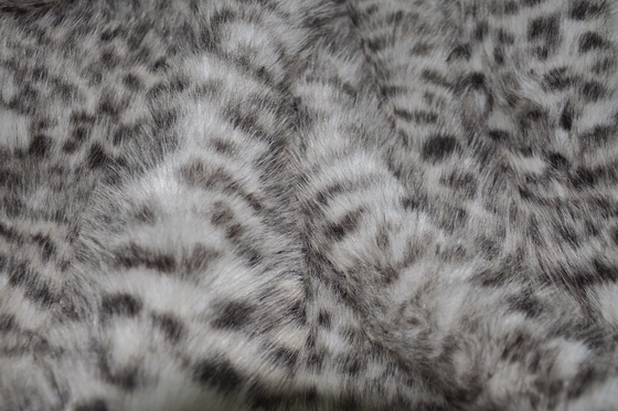Stoff aus 100 % Polyester mit Leopardenmuster, knitterfrei, 150 cm breit