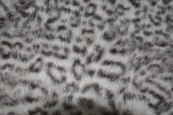 Stoff aus 100 % Polyester mit Leopardenmuster, knitterfrei, 150 cm breit
