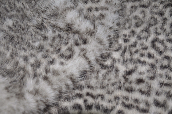 Stoff aus 100 % Polyester mit Leopardenmuster, knitterfrei, 150 cm breit