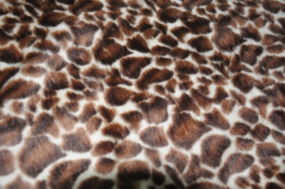 Druck-Polyester-Gewebe des Leopard-530gsm für einzigartiges Mode-Polyester-Gewebe 100%