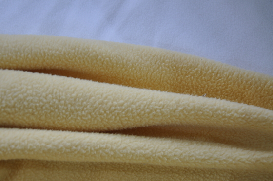 Polyester 300gsm 100% 150cm CW oder justierbares polares Vlies-Gewebe