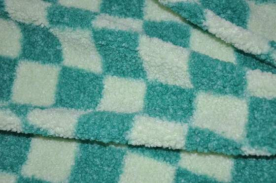 Polyester 100% 150cm CW oder justierbares Faux 345gsm Sherpa-Gewebe
