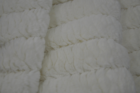 Faux-Kaninchen-Plüsch-Polyester 100% 150cm CW oder justierbares