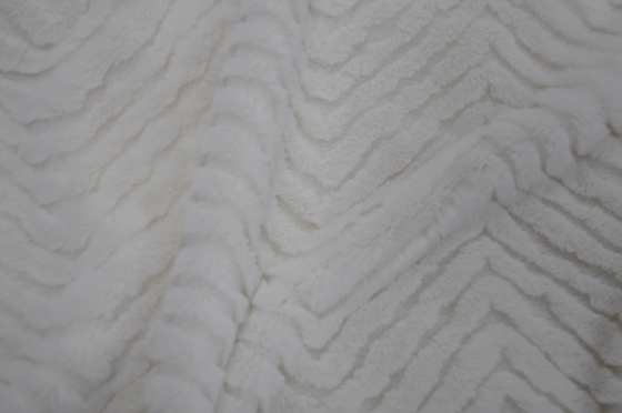 Faux-Kaninchen-Plüsch-Polyester 100% 150cm CW oder justierbares