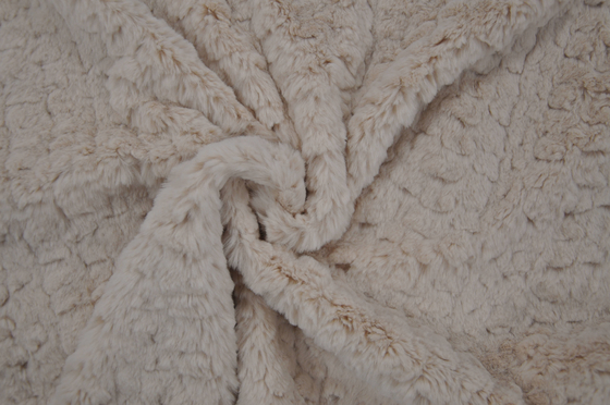 Faux-Kaninchen-Plüsch-Polyester 100% 150cm CW oder justierbares