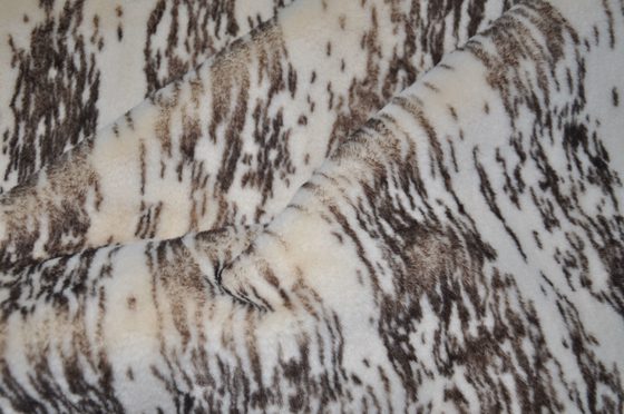 Faux-Kaninchen-Plüsch-Polyester 100% 150cm CW oder justierbares