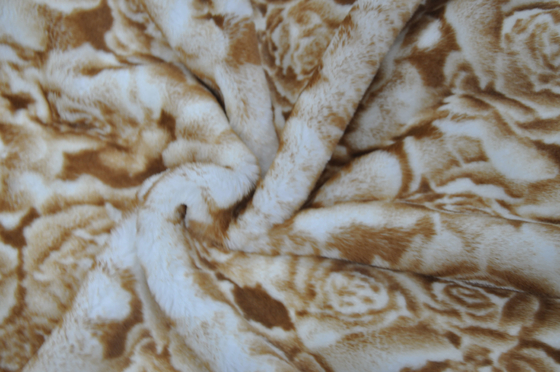Faux-Kaninchen-Plüsch-Polyester 100% 150cm CW oder justierbares