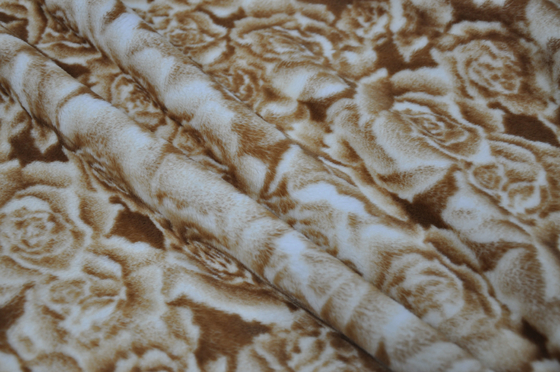 Faux-Kaninchen-Plüsch-Polyester 100% 150cm CW oder justierbares