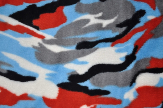Drucknachahmungs-Kaninchen-Pelz-Polyester 100% 150cm CW oder justierbares