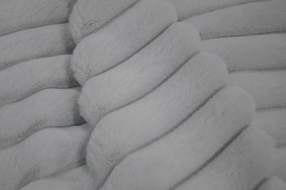 Faux-Kaninchen-Plüsch-Polyester 100% 150cm CW oder justierbares