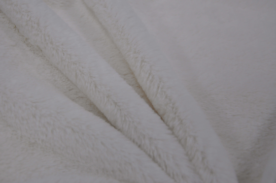 Faux-Kaninchen-Plüsch-Polyester 100% 150cm CW oder justierbares