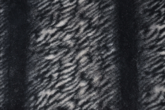 Drucknachahmungs-Kaninchen-Pelz-Polyester 100% 150cm CW oder justierbares