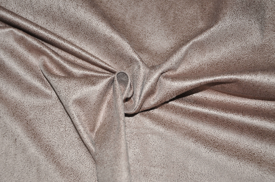 Veloursleder des Schwamm-Polyester Fauxveloursleders 100%Polyester mit Beschichtung 155cm Polsterung