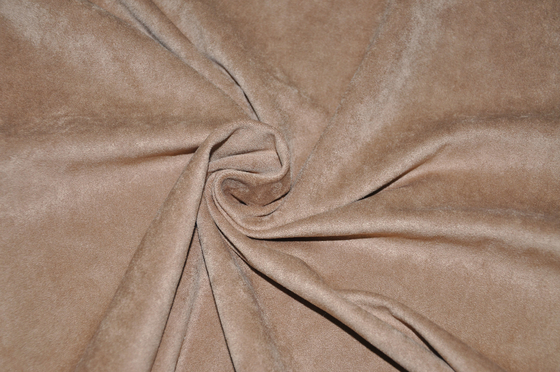 155cm Polyester-Fälschungs-Veloursleder-Gewebe Faux-Schwamm für Spielwaren
