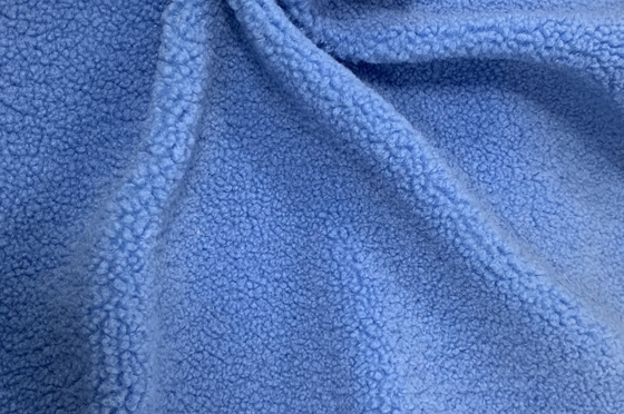 Polyester 100% 150cm CW oder justierbares Faux 300gsm Sherpa-Gewebe
