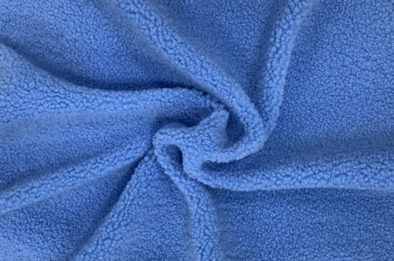 Polyester 100% 150cm CW oder justierbares Faux 300gsm Sherpa-Gewebe