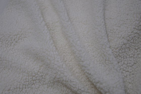 Polyester 100% 150cm CW oder justierbares Faux 310gsm Sherpa-Gewebe