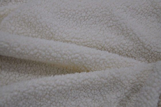 Polyester 100% 150cm CW oder justierbares Faux 310gsm Sherpa-Gewebe