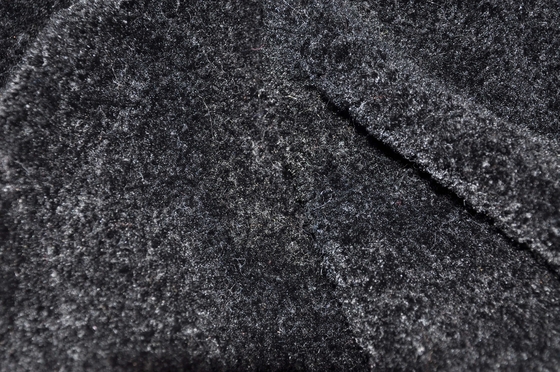 Schwarze Verzerrung strickte das Winden suchen 150cm Breite nach Kleid