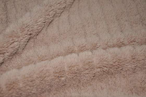 Leichtes und bequemes, nicht angepasstes Wärme-Shu Fleece Comfortable Cotton Velvet-Gewebe