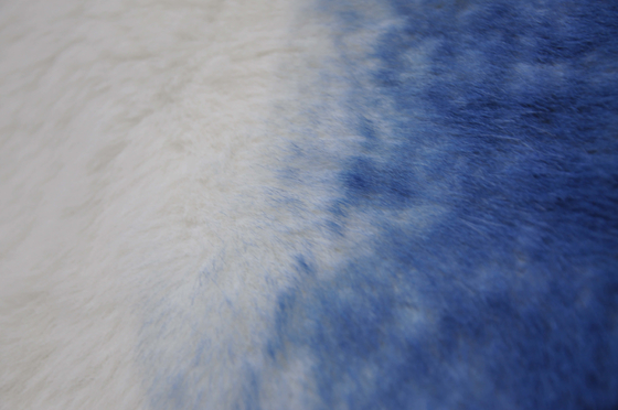 blau-weiße Steigung 150cm Jacquardwebstuhls reichern Ihre Dekorationen und Hauptart an