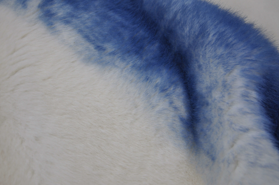blau-weiße Steigung 150cm Jacquardwebstuhls reichern Ihre Dekorationen und Hauptart an