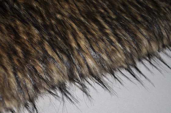 Fester Faux-langer Haar-Plüsch 150cm Fox-Pelz, 100%AC oder gemischt mit Mac