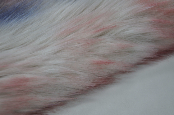 Haar-Plüsch 150cm Farben der Steigung drei stellen langer gefälschter Fox, entscheidende Wärme und Komfort für Winterausgangsdekor zur Verfügung
