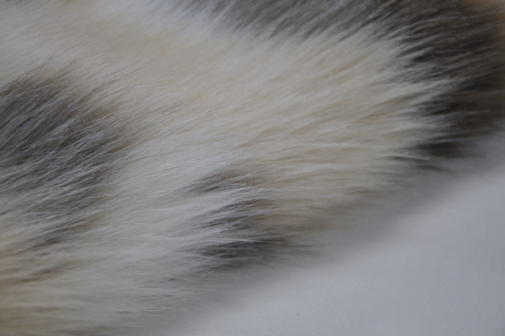Mischjacquardwebstuhl Faux Fox-Plüsch, 150cm langer Haar-Fälschungs-Pelz, schaffen einzigartige Hauptdekor- und Vorhangentwürfe
