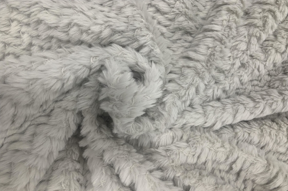 Solides Muster Nachahmung Kaninchenfell Für Falsches Kaninchenfell Für Bekleidung und Handwerk