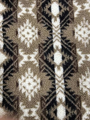 100% Polyester Jacquard Fake Lammwolle 380gm Wirkungsstärke Türbreite 150cm