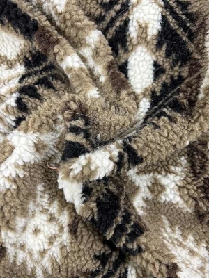 100% Polyester Jacquard Fake Lammwolle 380gm Wirkungsstärke Türbreite 150cm