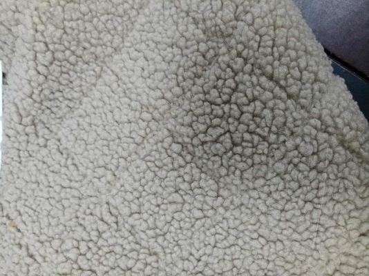 Jacquard Muster 100% Polyester Falsch Sherpa Stoff 150cm CW oder verstellbare Breite