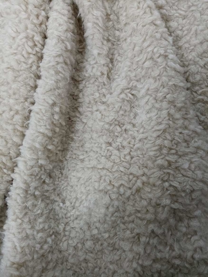 Gewirrte Warp Strickwebe Weich Plüsch 380gm 100% P