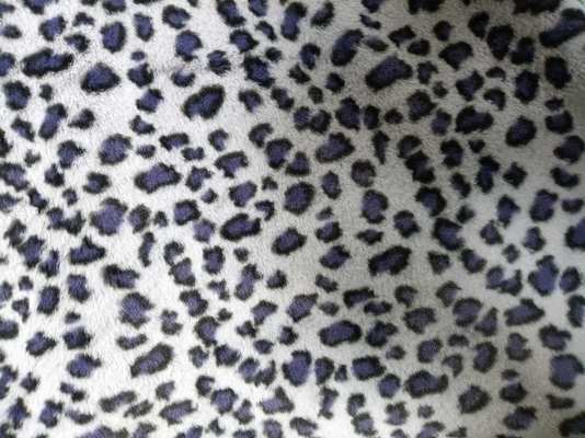 Luxuriöses Leopard-Druck-Polyester-Gewebe 100% für einzigartige Mode