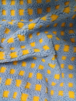 100% Polyester aus 150 cm CW oder verstellbarem Schein-Sherpa-Gewebe