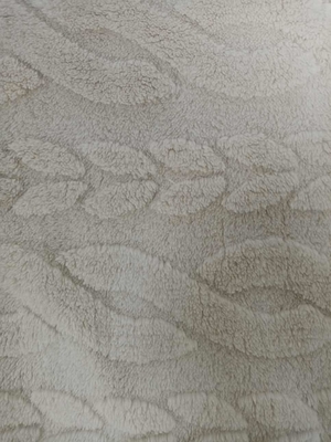 Khaki-Doppelseitig-Jacquard-Baumwoll-Velvet