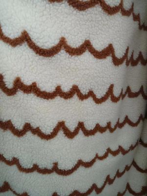 Jacquard 100% Polyester Sherpa Stoff 150cm verstellbar